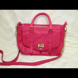 Steve madden pink satchel
